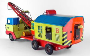 coloured Excavator Truck - no Flashlight
