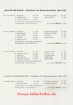 Preisliste 1964 Seite 2
